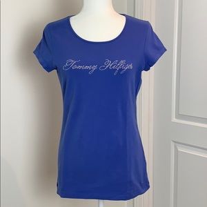 Tommy Hilfiger Embellished Short Sleeve Tee